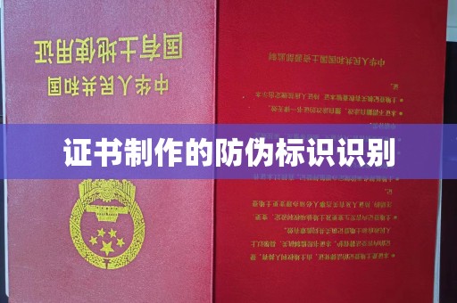 温宿证书制作的防伪标识识别