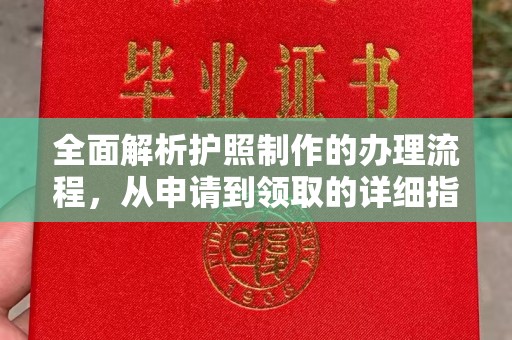 温宿全面解析护照制作的办理流程，从申请到领取的详细指南