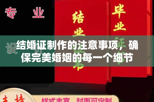温宿结婚证制作的注意事项，确保完美婚姻的每一个细节