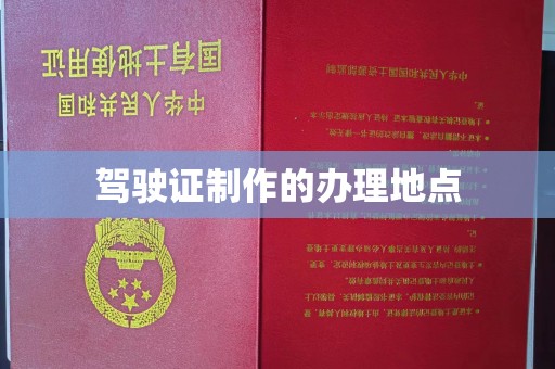 温宿驾驶证制作的办理地点