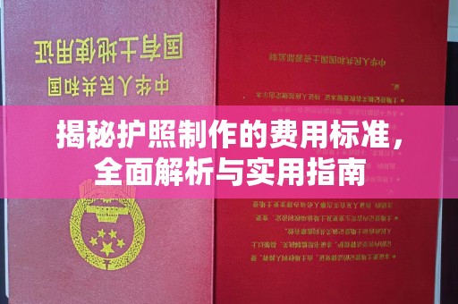 温宿揭秘护照制作的费用标准，全面解析与实用指南