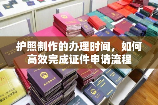 温宿护照制作的办理时间，如何高效完成证件申请流程