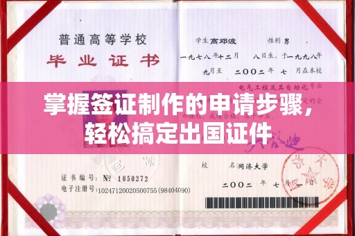 温宿掌握签证制作的申请步骤，轻松搞定出国证件