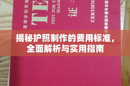 温宿揭秘护照制作的费用标准，全面解析与实用指南