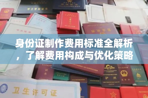 温宿身份证制作费用标准全解析，了解费用构成与优化策略