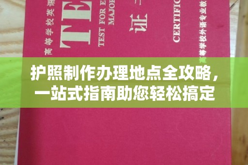 温宿护照制作办理地点全攻略，一站式指南助您轻松搞定
