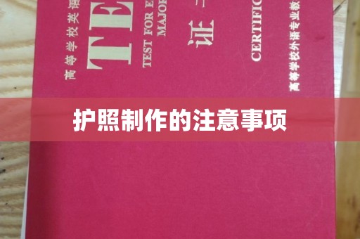 温宿护照制作的注意事项